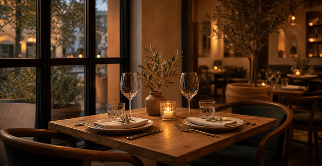 Restaurant table